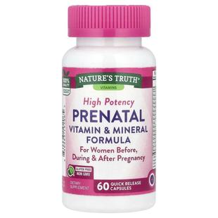 Prenatal Truth Vitamin amp;amp; Formul Nature Mineral