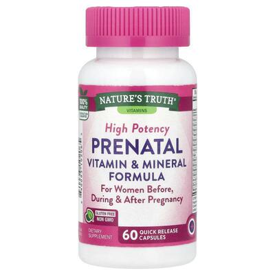 Nature's Truth,Prenatal Vitamin &amp;amp; Mineral Formul