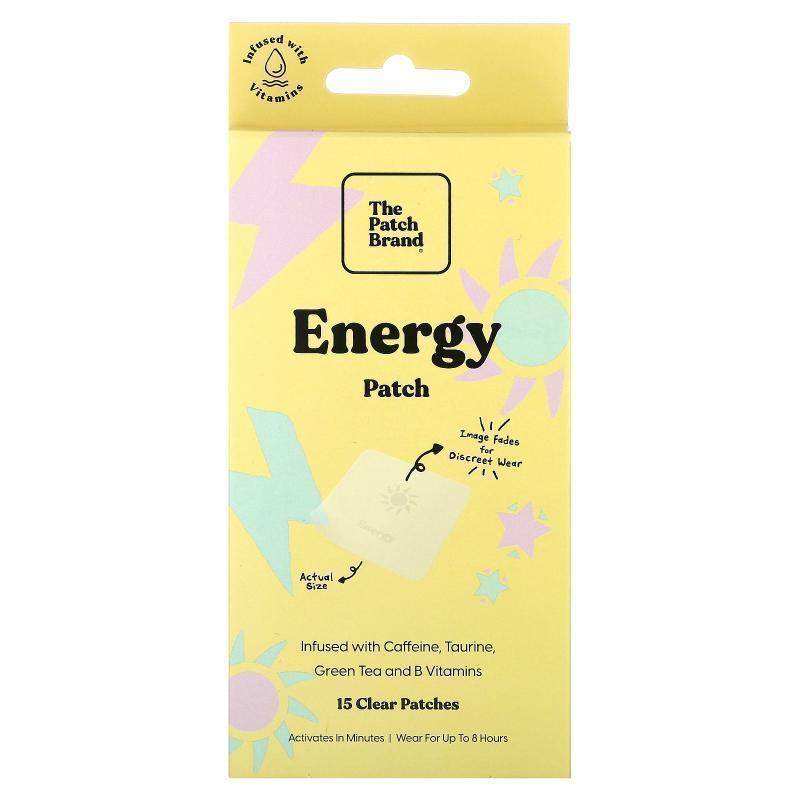 The Patch Brand,Energy Patch, 15 Clear Patches