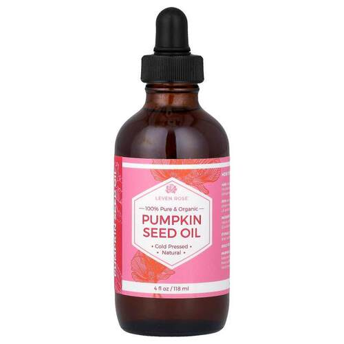 Leven Rose,100% Pure & Organic Pumpkin Seed Oil, 4 fl oz