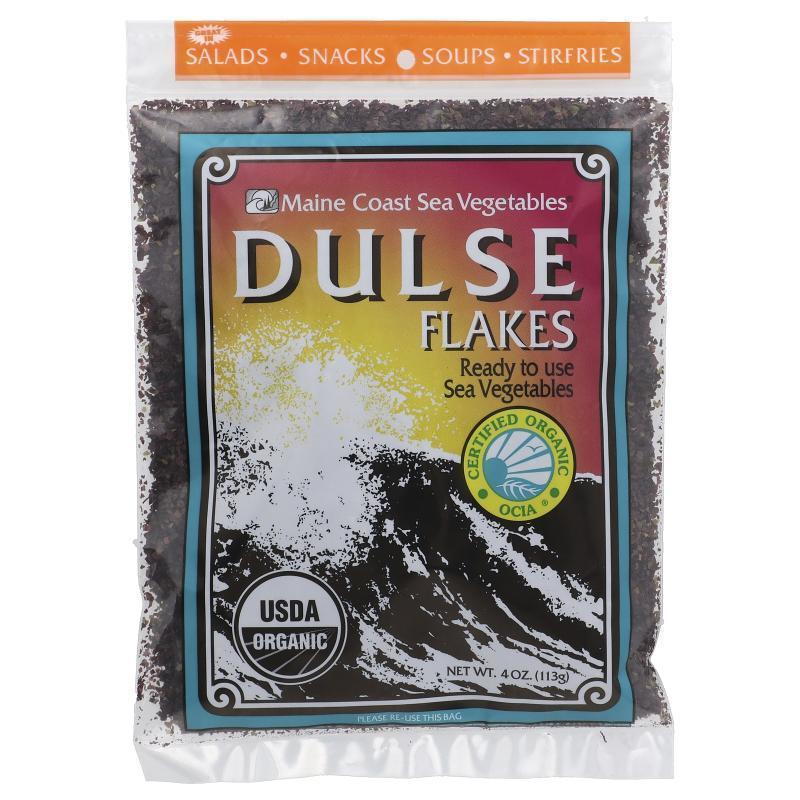 Maine Coast Sea Vegetables,Dulse Flakes, 4 oz (113 g)