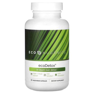 Econugenics,EcoDetox, 90 Vegetarian Capsules