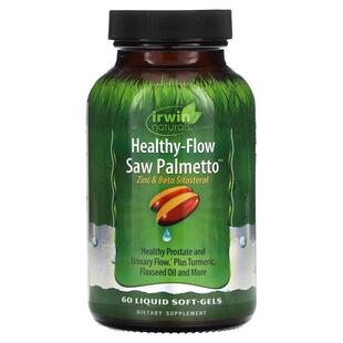 爱乐能,Healthy Flow Saw Palmetto, 60 Liquid Soft-Gels
