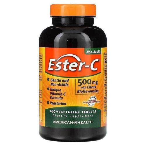 American Health安美氏Ester-C含柑橘生物类黄酮温和配方