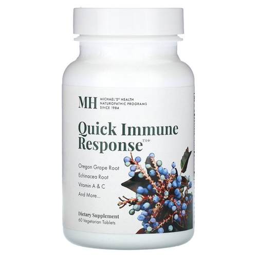 Michael's Naturopathic,Quick Immune Response, 60 Vegetarian