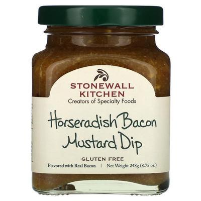 Stonewall Kitchen,Horseradish Bacon Mustard Dip, 8.75 oz (24