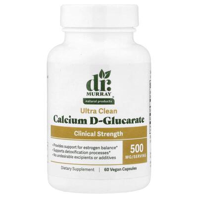 Dr. Murray's,Calcium D-Glucarate, 500 mg, 60 Vegan Capsules