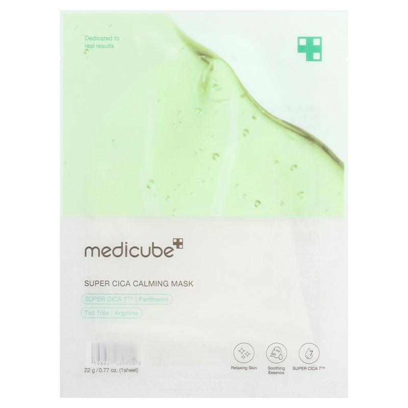 Medicube,Super Cica Calming Beauty Mask, 1 Sheet, 0.77 oz (2