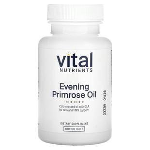 Nutrients 100 Evening Oil Softgels Primrose Vital
