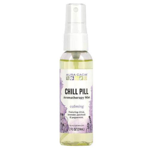 Aura Cacia,Panic Button，芳香护理喷雾，2 液量盎司（59 毫升）