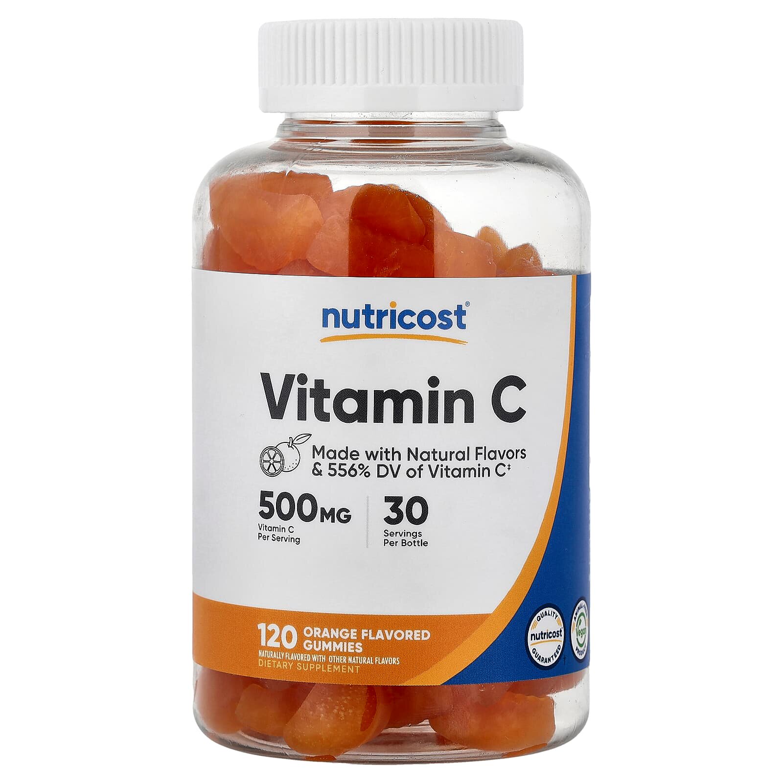 Nutricost维生素C软糖无论居家办公或出差皆清新常相伴