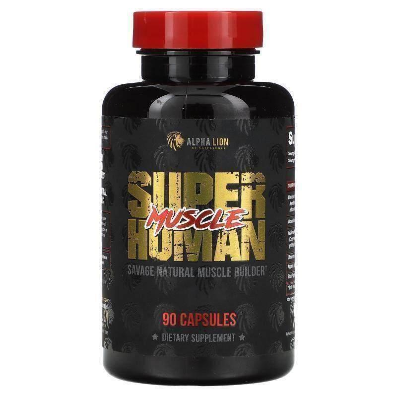 ALPHA LION,SuperHuman Muscle，90 粒胶囊