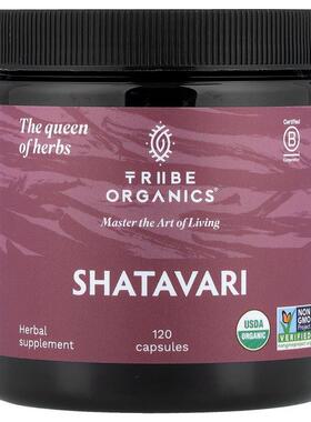 Tribe Organics,Shatavari, 120 Capsules (500 mg per Capsule)