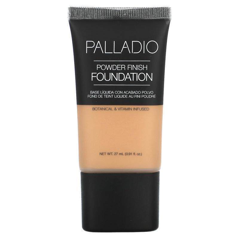 贝拉蒂,Powder Finish Foundation, Caramel PFS06, 0.91 fl oz (