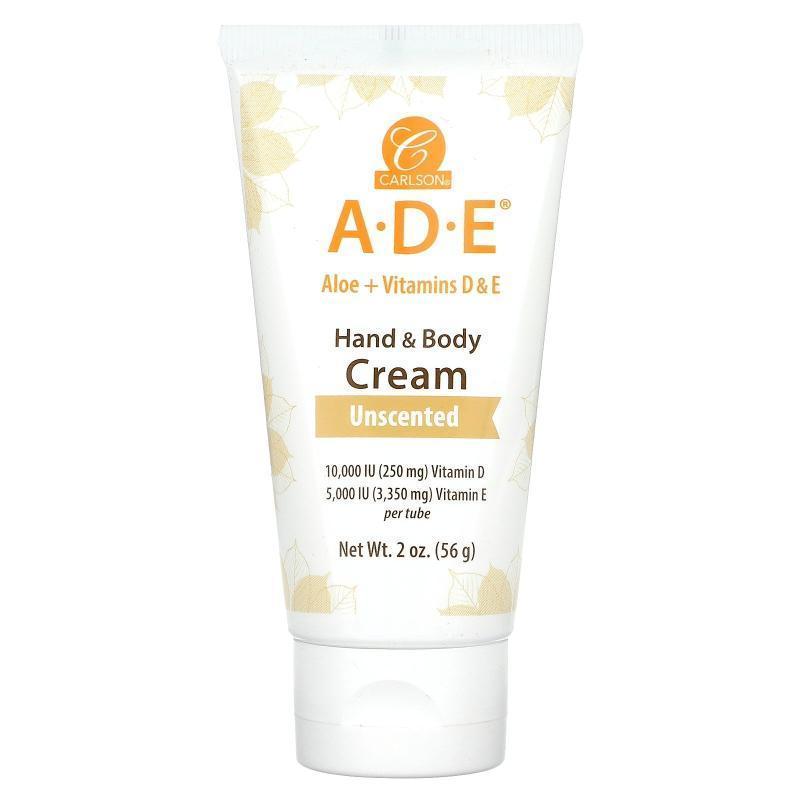 Carlson,A-D-E, Hand &amp;amp;amp; Body Cream, Unscented