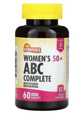 Sundance,Women's 50+, ABC Complete Multivitamin Multimineral