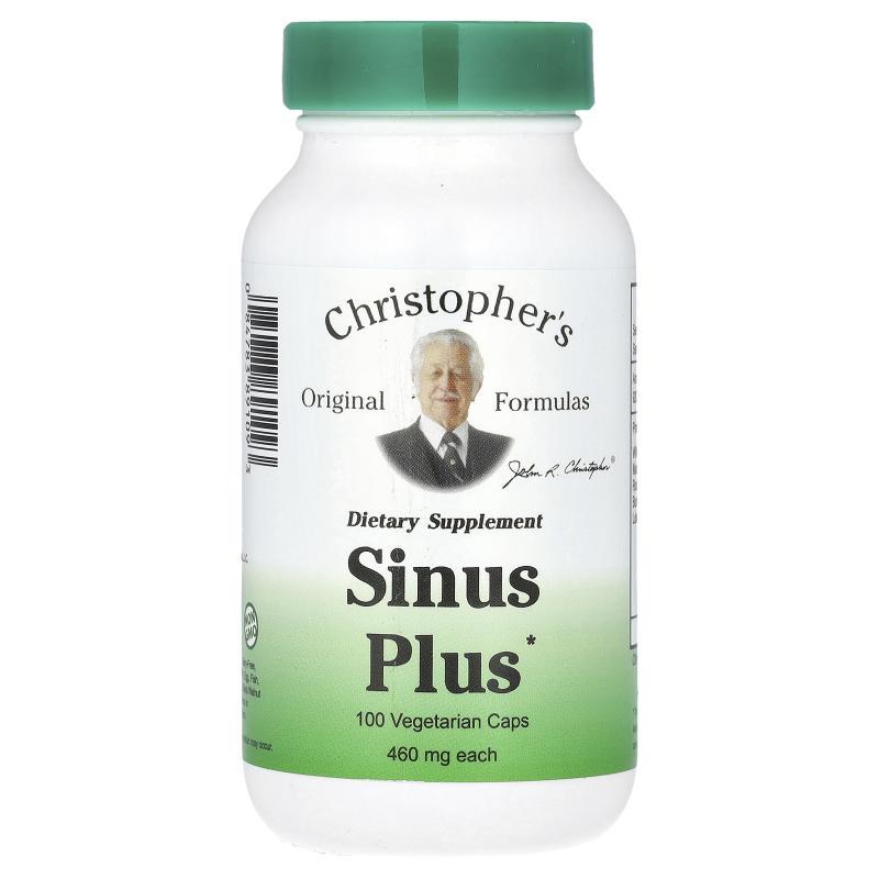 Christopher's Original Formulas,通鼻升级素食胶囊，475 毫克，