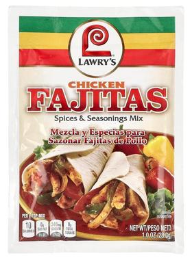 Lawry's,Chicken Fajitas Spices &amp;amp;amp;amp; Seasoni