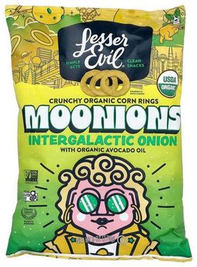 LesserEvil,Moonions，星际洋葱含有机鳄梨油，6 盎司（170 克）