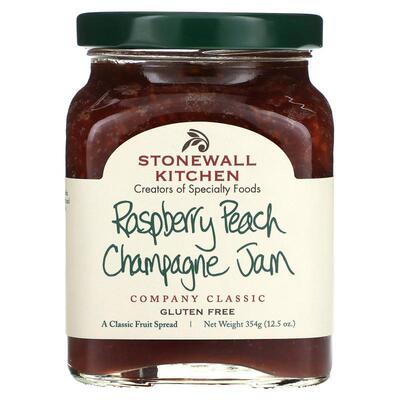 Stonewall Kitchen,Raspberry Peach Champagne Jam, 12.5 oz (35