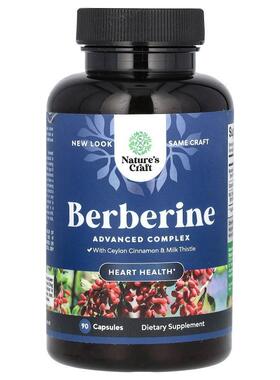 Natures Craft,Berberine, Advanced Complex, 60 Capsules