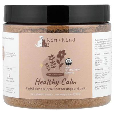 Kin+Kind,Healthy Calm With Chamomile Thyme, For Dogs and Cat