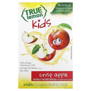True Citrus,True Lemon, Kids Drink Mix, Crisp Apple