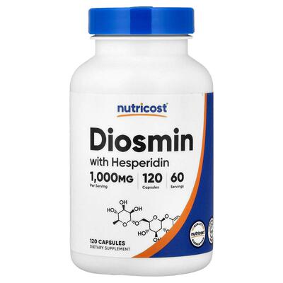 Nutricost,Diosmin With Hesperidin, 120 Capsules