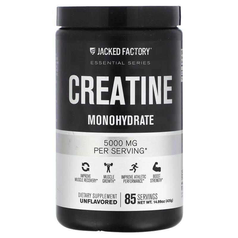 Jacked Factory,Essential Series, Creatine Monohydrate, Unfla图片