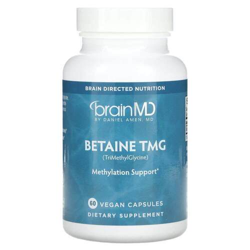 BrainMD,Betaine TMG, 60 Vegan Capsules