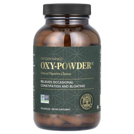 Global Healing,Oxygen-Based Oxy-Powder, 120 Capsules