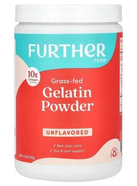 Further Food,优质明胶粉，原味，16 盎司（450 克）