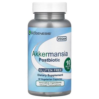 Nutra BioGenesis,Akkermansia Postbiotic , 100 mg (10 Billion