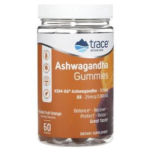 露那辛,Ashwagandha Gummies, Passion Fruit Orange, 60 Gummies
