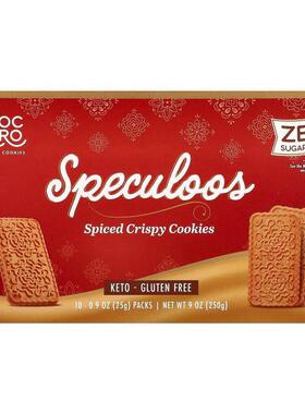 ChocZero,Premium Cookies, Speculoos, Spiced Crispy Cookies,