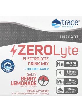 露那辛,TM Sport, ZeroLyte, Electrolyte Drink Mix