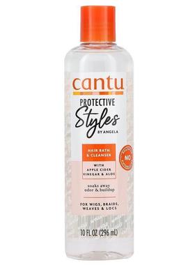 Cantu,Styles Protective By Angela，头发淋浴清洁剂，10 液量盎