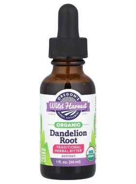 Oregons Wild Harvest,Organic Dandelion Root Extract, 1,000 m