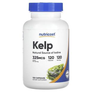 120 Nutricost 325 Capsules Kelp