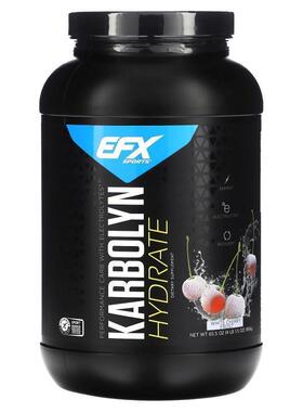 EFX,Karbolyn Hydrate, White Cherry Frost, 4 lb 1.5 oz