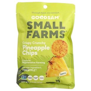 GoodSam PBC,Small Farms™, Crispy Crunchy Chips, Pineapple, 0