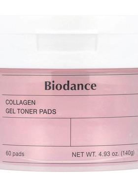 Biodance,胶原蛋白凝胶爽肤棉片，60 片，4.93 盎司（140 克）