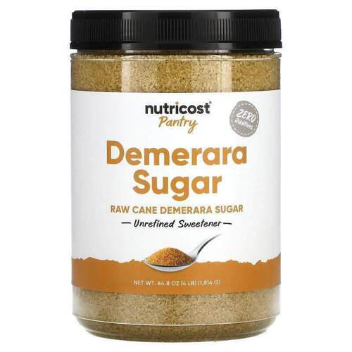 Nutricost,Pantry, Demerara Sugar, Unrefined Sweetener