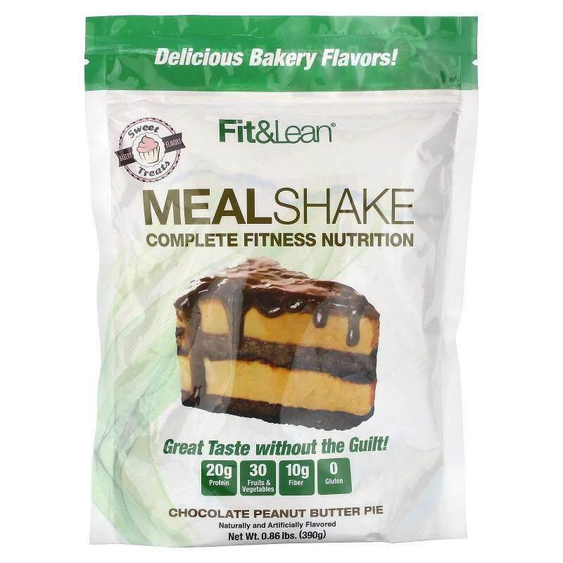 Fit &Lean,代餐奶昔,完全健身营养素,草莓酥饼,0.8 磅(36
