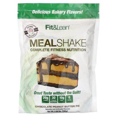 Fit &Lean,代餐奶昔，完全健身营养素，草莓酥饼，0.8 磅（36