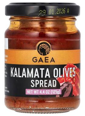 Gaea,Kalamata Olives Spread, 4.4 oz (125 g)