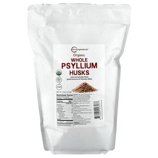 Micro Ingredients,Organic Whole Psyllium Husks, 3 lb (1.36 k