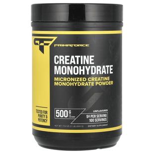 Primaforce,Creatine Monohydrate Powder, Unflavored, 1.1 lb (