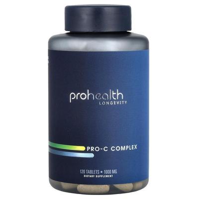 ProHealth Longevity,Pro-C Complex, 1,000 mg, 120 Tablets
