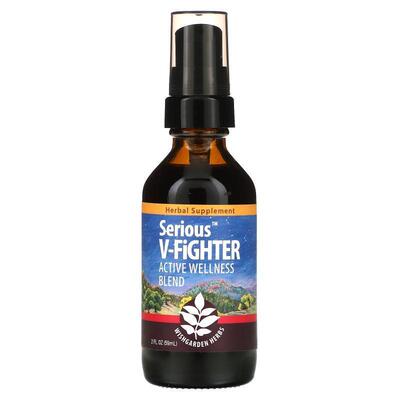 WishGarden Herbs,Serious V-Fighter，2 液量盎司（59 毫升）